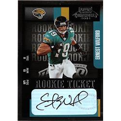 Picture of Autograph Warehouse 366575 Ernest Wilford Autographed Football Card - 2004 Playoff Contenders Rookie Ticket 132