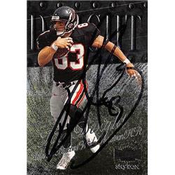 Picture of Autograph Warehouse 366649 Tim Dwight Autographed Football Card - 1999 Skybox Metal 103