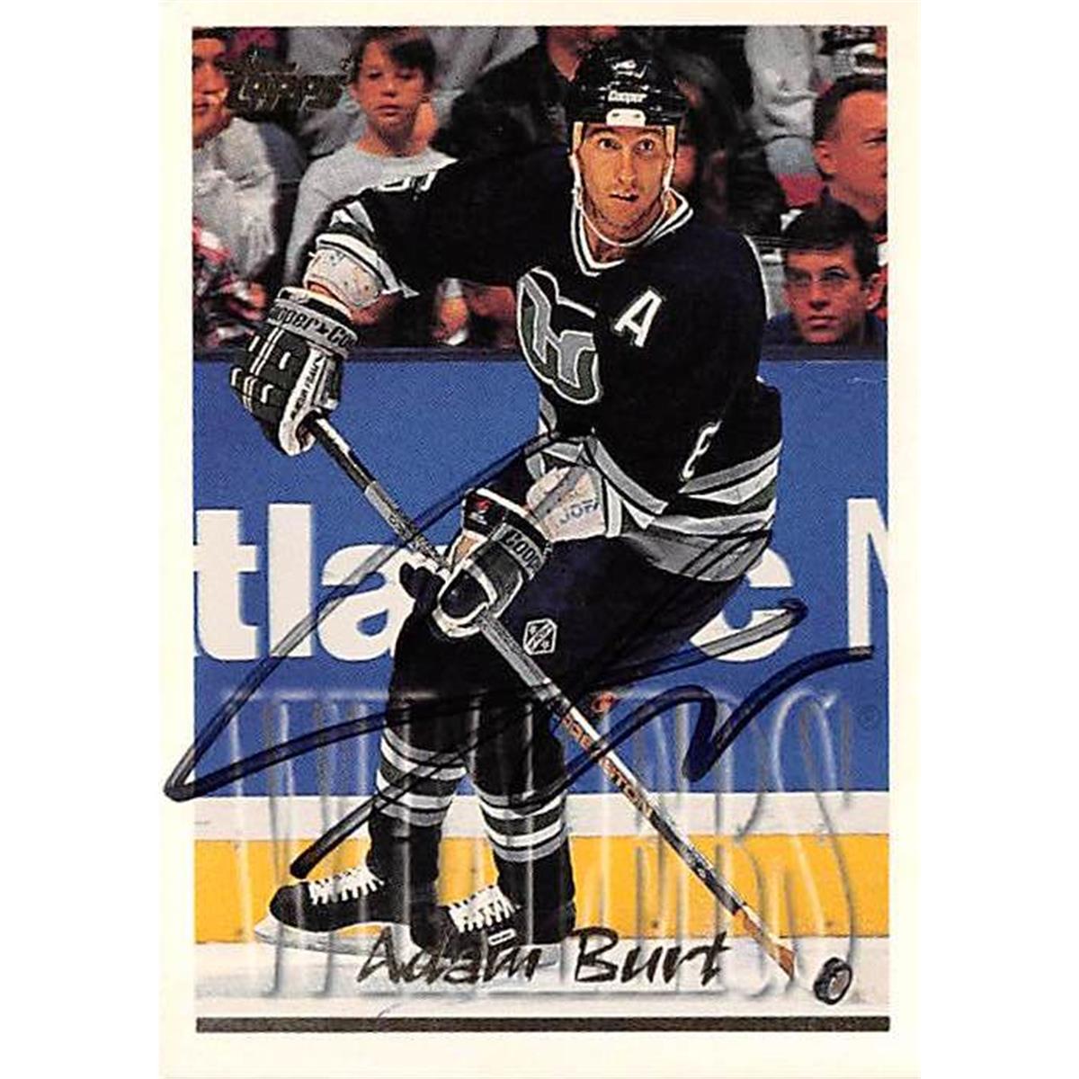 Picture of Autograph Warehouse 366710 Adam Burt Autographed Hockey Card - 1995 Topps 184