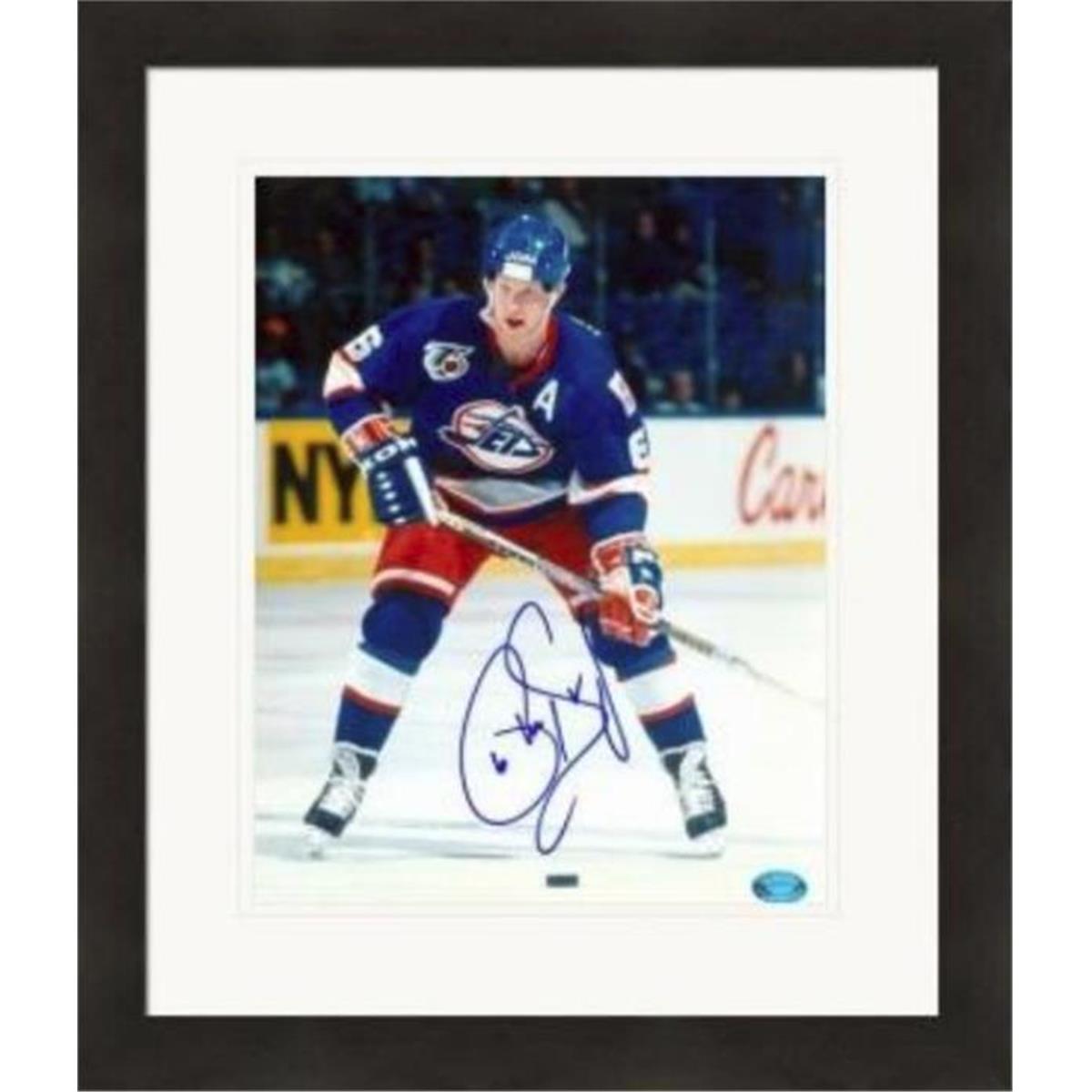 Picture of Autograph Warehouse 408975 8 x 10 in. Phil Housley Autographed Photo - 2 Matted & Framed