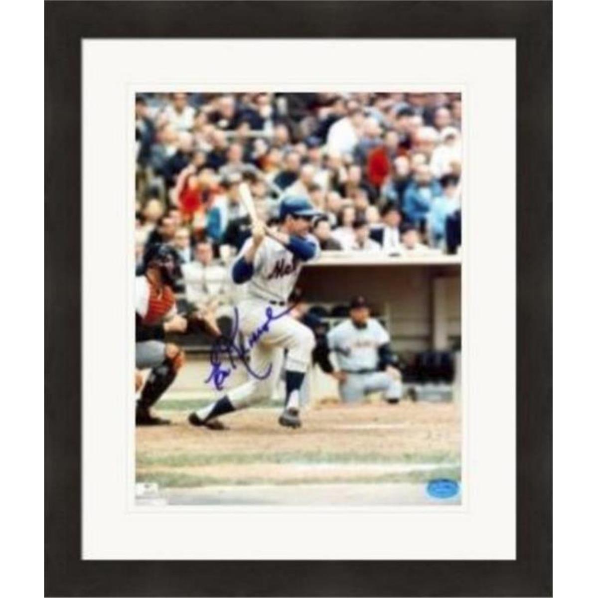 409020 8 x 10 in. Ed Kranepool Autographed Photo - 2 Matted & Framed