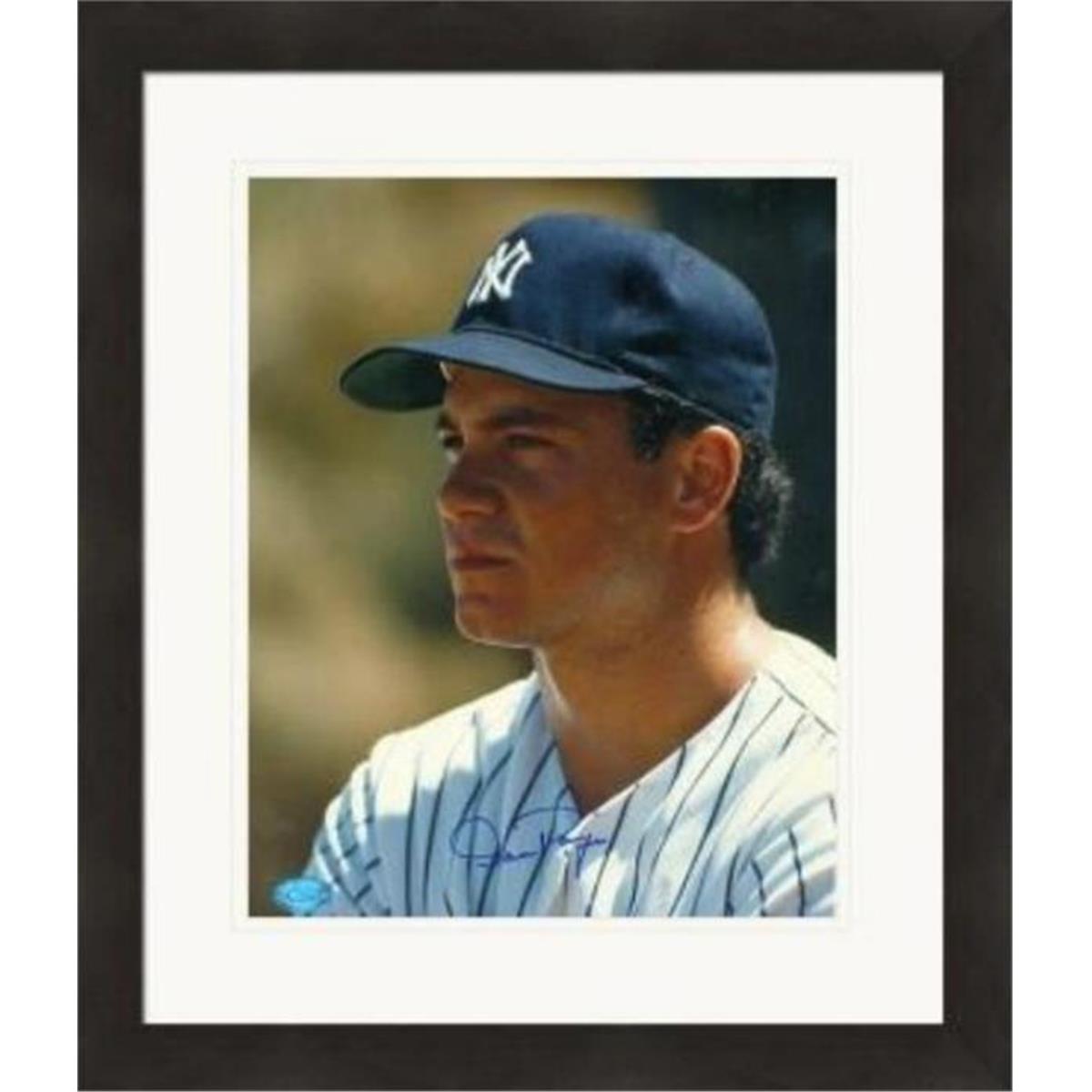 409473 8 x 10 in. Dan Pasqua Autographed Photo - 2 Matted & Framed