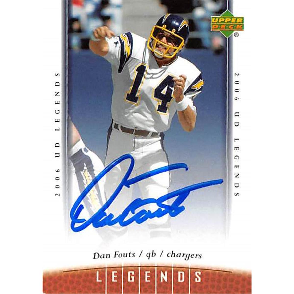 Picture of Autograph Warehouse 409872 Dan Fouts Autographed Football Card - 2006 Upper Deck Legends 11