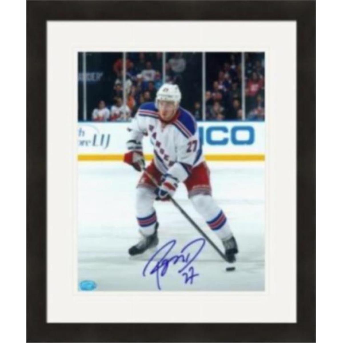 Picture of Autograph Warehouse 409930 8 x 10 in. Ryan Mcdonagh Autographed Photo - 3 Matted & Framed