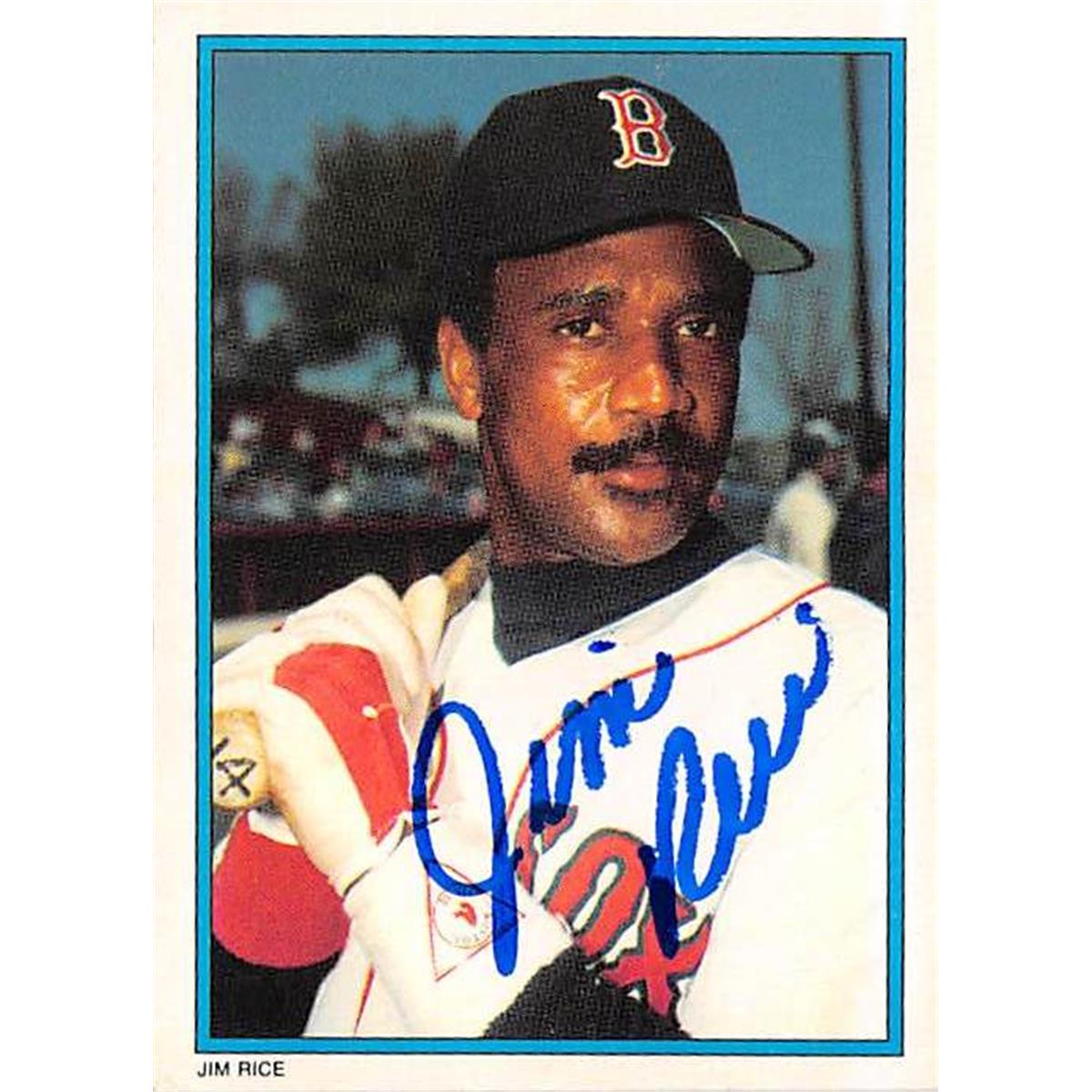 Picture of Autograph Warehouse 365331 Jim Rice Autographed Baseball Card - 1985 Topps All Star Set 6