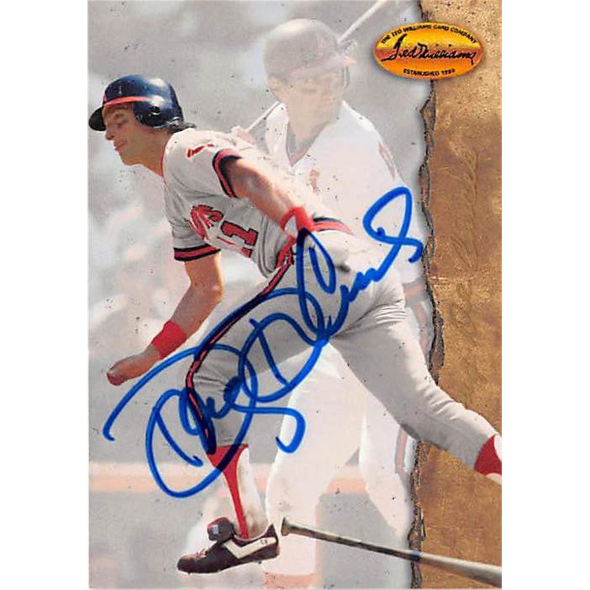 Picture of Autograph Warehouse 365681 Doug Decinces Autographed Baseball Card - 1994 TWC 15