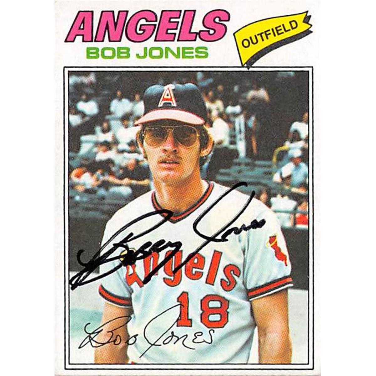 Picture of Autograph Warehouse 365933 Bob Jones Autographed Baseball Card - 1977 Topps 16
