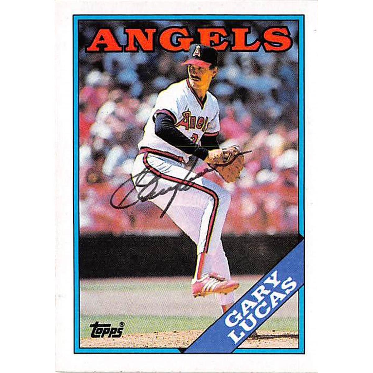 Picture of Autograph Warehouse 365978 Gary Lucas Autographed Baseball Card - 1988 Topps 524