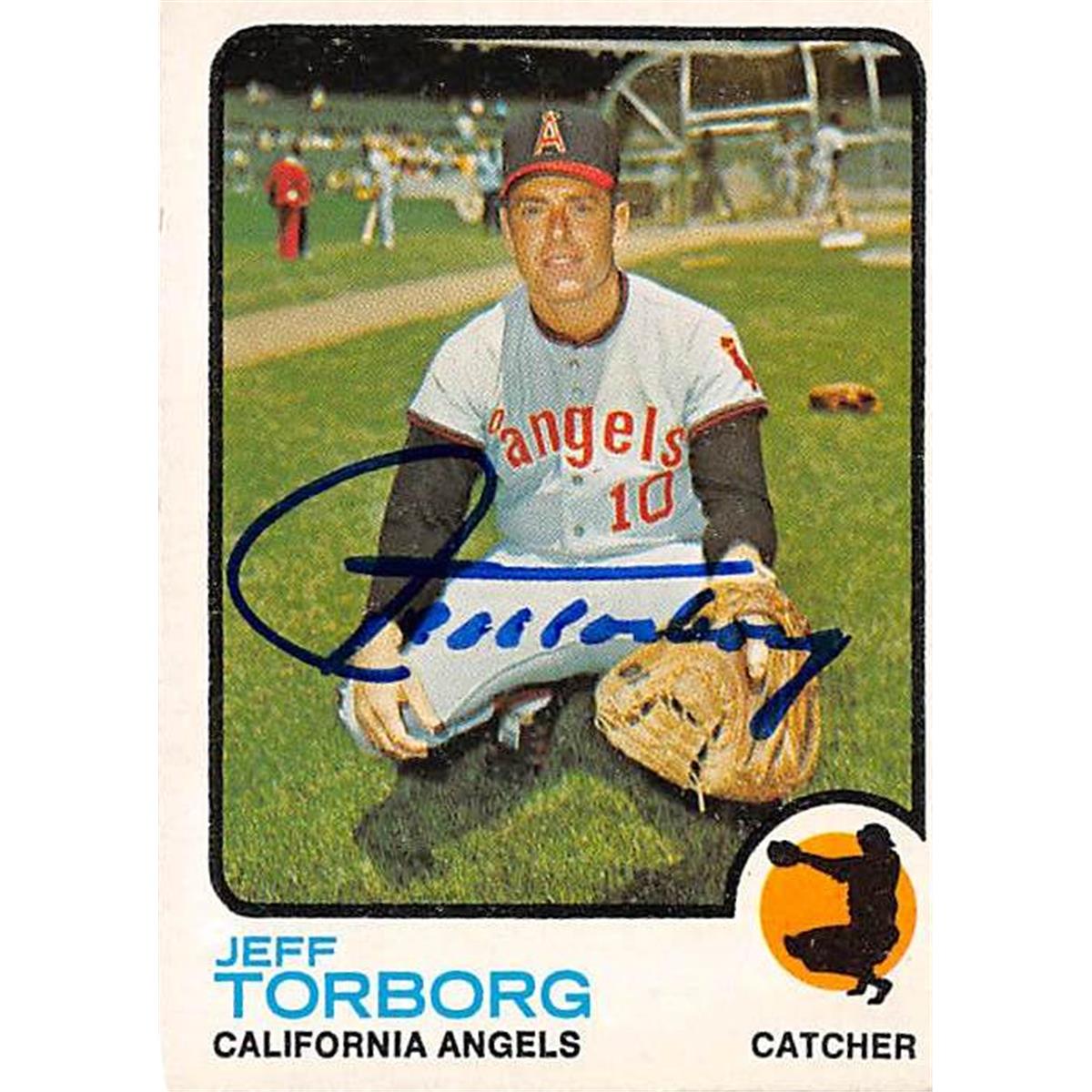 Picture of Autograph Warehouse 366316 Jeff Torborg Autographed Baseball Card - 1973 Topps 154