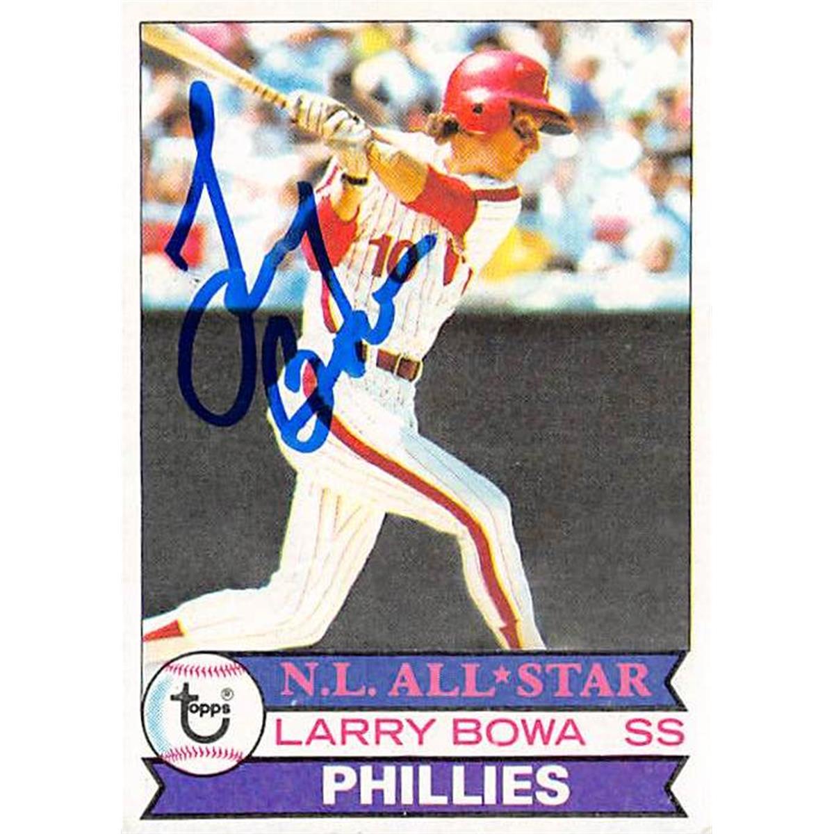 Picture of Autograph Warehouse 366461 Larry Bowa Autographed Baseball Card - 1979 Topps 210 All Star
