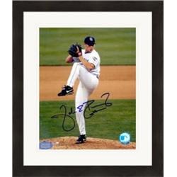 410540 Jake Peavy Autographed 8 x 10 in. Photo San Diego Padres No.2 Matted & Framed