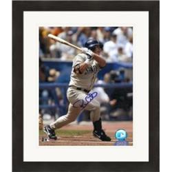 421877 Brian Giles Autographed 8 x 10 in. Photo San Diego Padres No.1 Matted & Framed