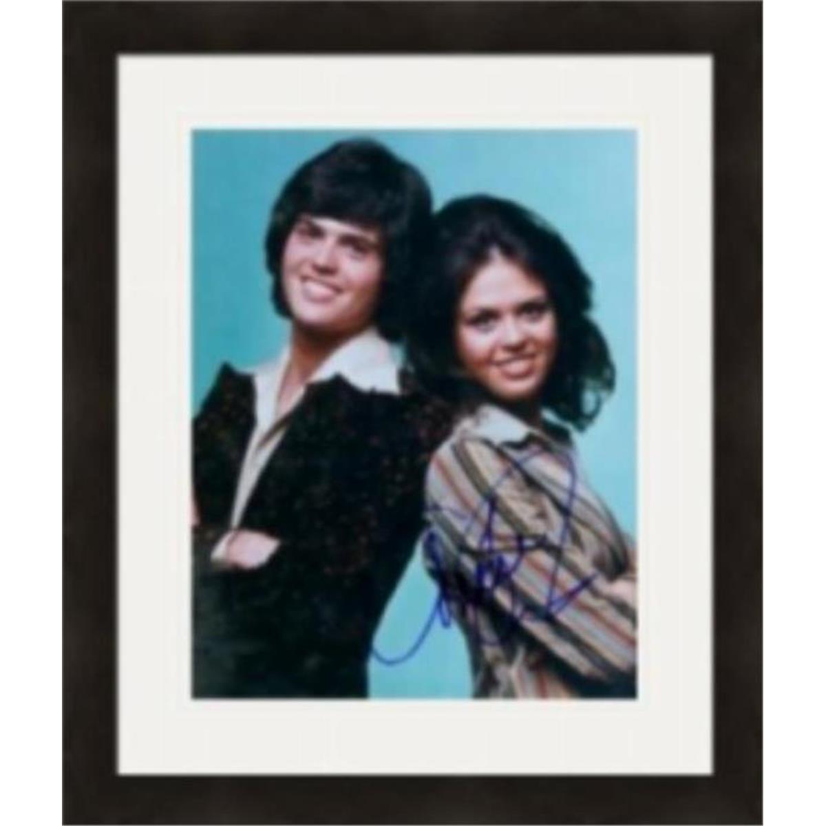 410397 Marie Osmond Autographed 8 x 10 in. Photo Actress No.1 Matted & Framed -  Autograph Warehouse