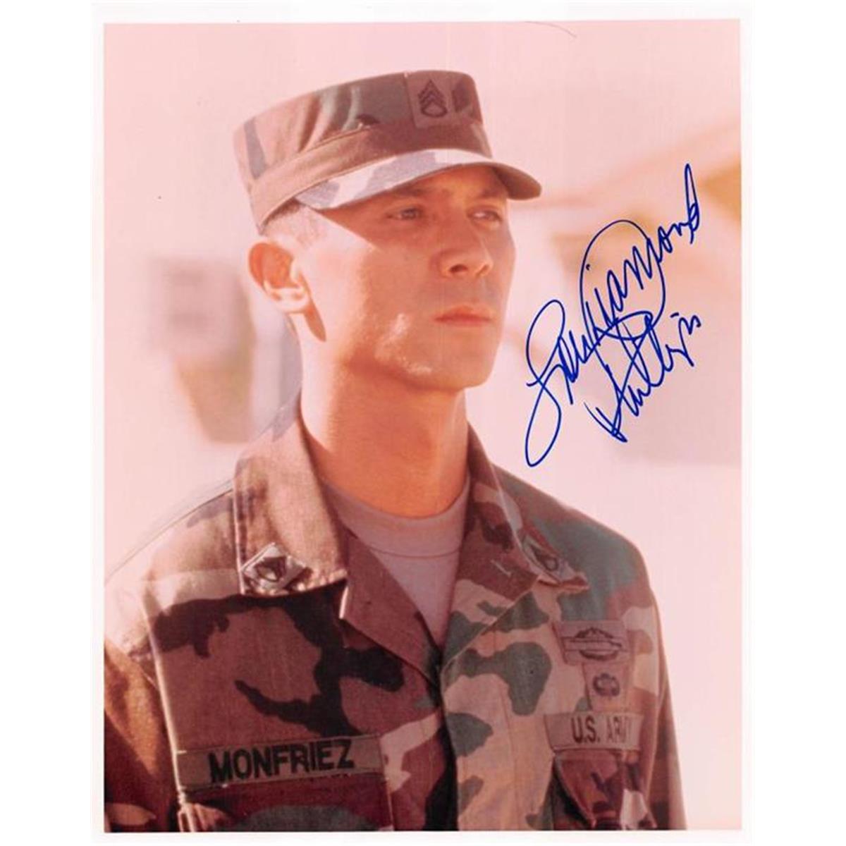 410532 Lou Diamond Phillips Autographed Photo Courage Under Fire US Army 67 Size 8 x 10 in. Image No.2