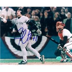 410638 Jim Leyritz Autographed Photo New York Yankees 1996 World Series Home Run versus Mark Wohlers Braves - Size 8 x 10 in -  Autograph Warehouse