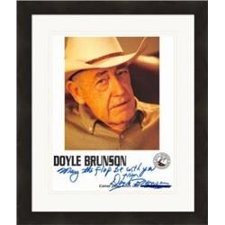 410693 Doyle Brunson Autographed 8 x 10 in. Photo Poker Legend No.5 May The Flop Be with You Matted & Framed -  Autograph Warehouse