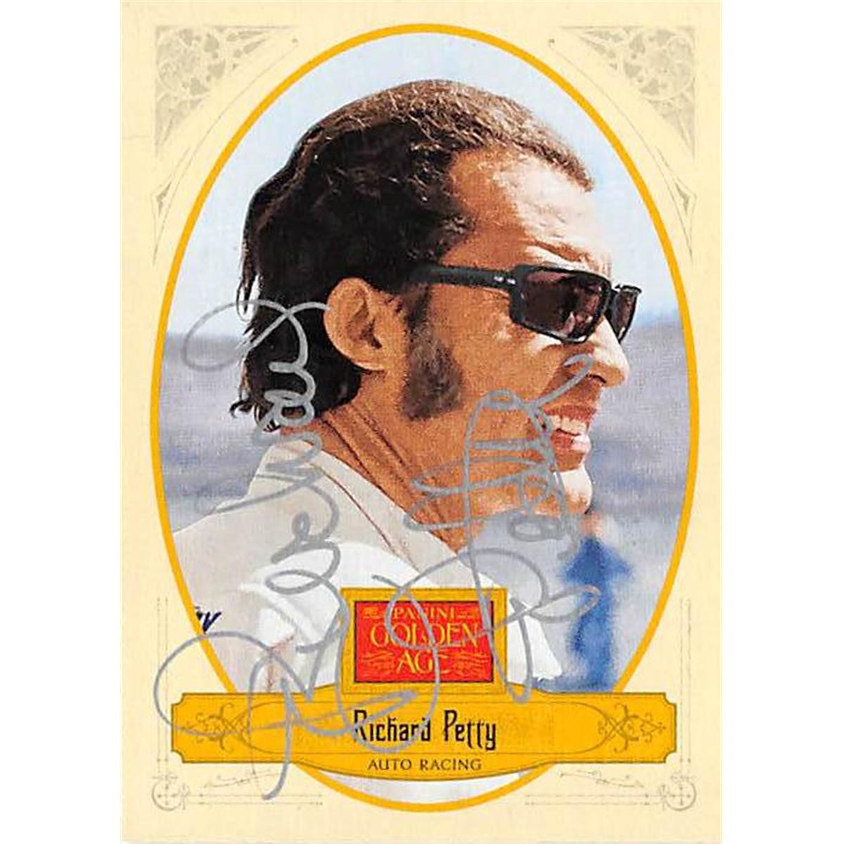 410197 Richard Petty Autographed Trading Card NASCAR Driver Auto Racing 2012 Golden Age No.93