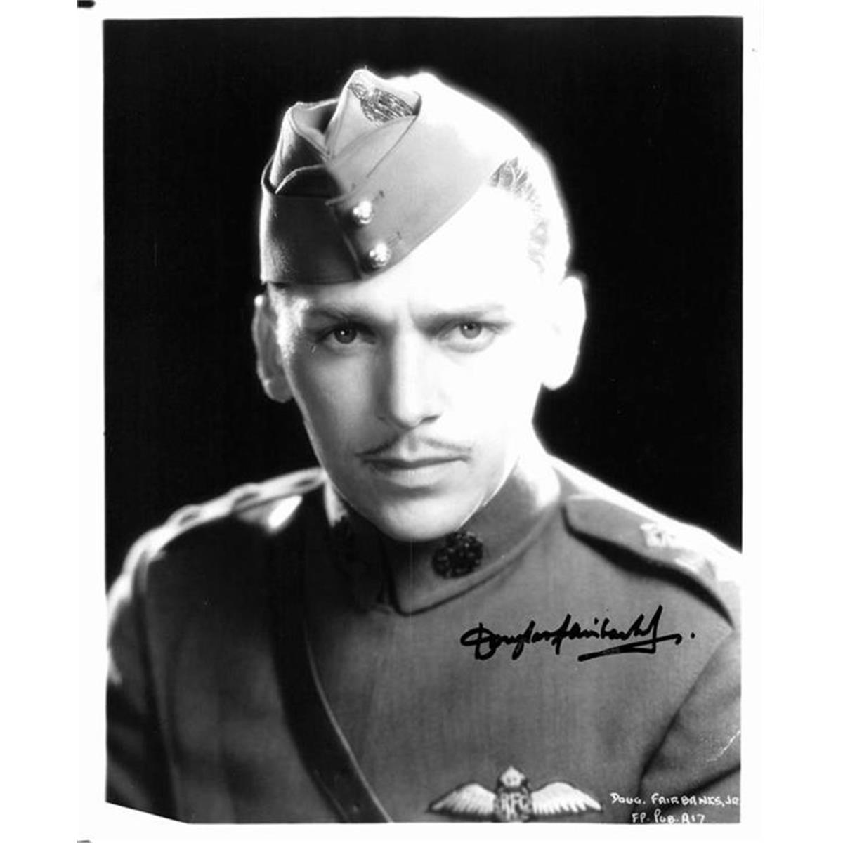 410529 Douglas Fairbanks Jr Autographed Photo Dawn Patrol Actor 67 Size 8 x 10 in. Image No.2