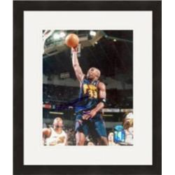 410092 Antawn Jamison Autographed 8 x 10 in. Photo Golden State Warriors Matted & Framed -  Autograph Warehouse