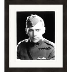 410571 Douglas Fairbanks Jr Autographed 8 x 10 in. Photo Dawn Patrol Actor 67 No.2 Matted & Framed