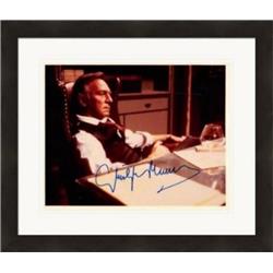 410590 Christopher Plummer Autographed 8 x 10 in. Photo Actor 67 No.8 Matted & Framed