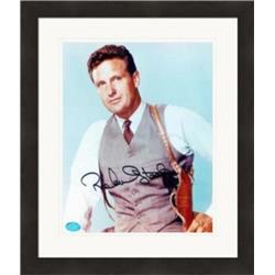 420845 Robert Stack Autographed 8 x 10 in. Photo Untouchables Eliot Ness No.2 Matted & Framed -  Autograph Warehouse