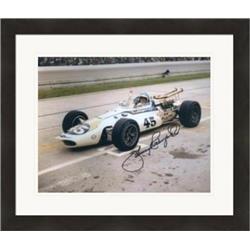 432926 8 x 10 in. Indianapolis Colts Johnny Rutherford Autographed 2 Matted & Framed Photo