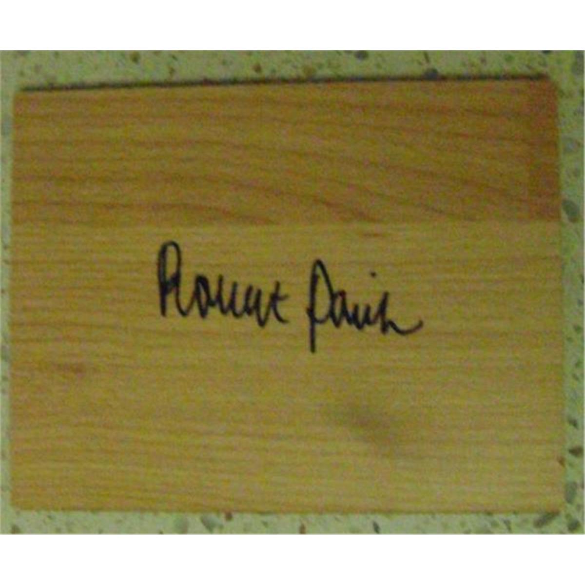 Picture of Autograph Warehouse 443139 3 x 5 in. Boston Celtics Robert Parish Autographed Floor Board
