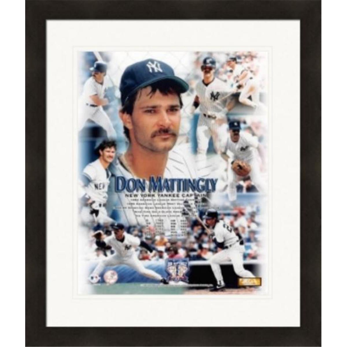 8 x 10 in. New York Yankees Don Mattingly Collage Matted & Framed Photo