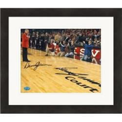 Picture of Autograph Warehouse 432370 8 x 10 in. St.Louis Cardinals Denny Crum Autographed SC5 Matted & Framed Photo