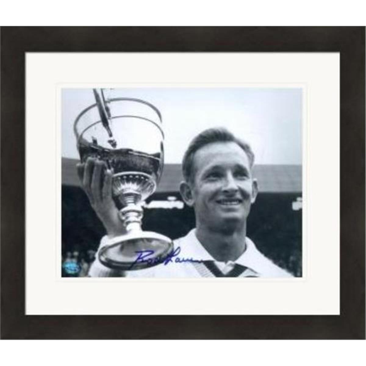 Picture of Autograph Warehouse 432714 8 x 10 in. Rod Laver Autographed SC14 Matted & Framed Photo