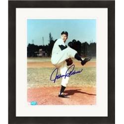 433026 8 x 10 in. Los Angeles Dodgers Johnny Podres Autographed SC1 Matted & Framed Photo