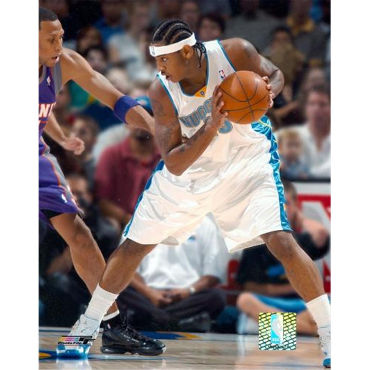 Picture of Autograph Warehouse 443254 8 x 10 in. Denver Nuggets No.2 Carmelo Anthony Photo Frame