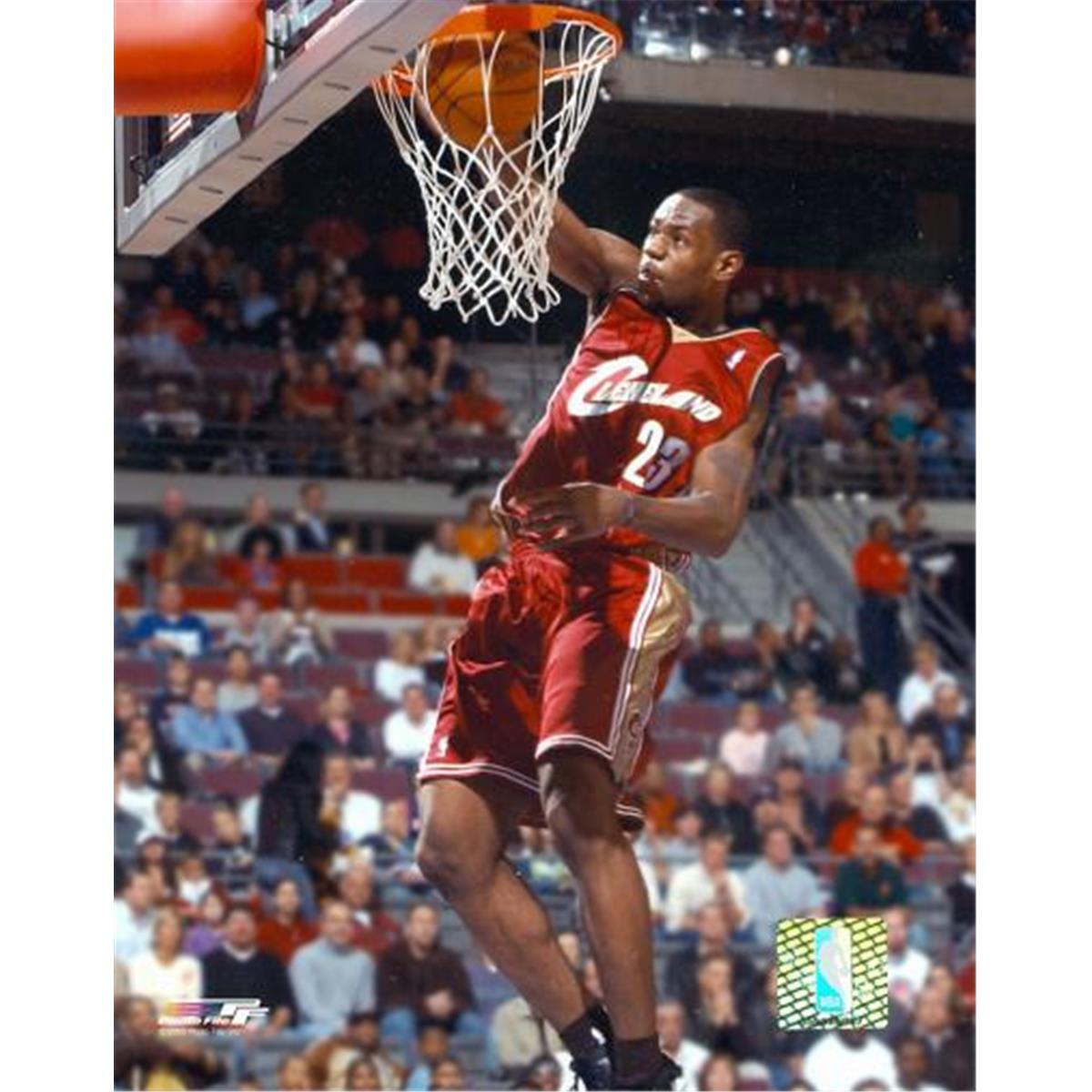 Picture of Autograph Warehouse 443257 8 x 10 in. Cleveland Cavaliers No.2 Lebron James Photo Frame