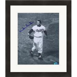 433077 8 x 10 in. Los Angeles Dodgers Duke Snider Autographed SC3 Matted & Framed Photo