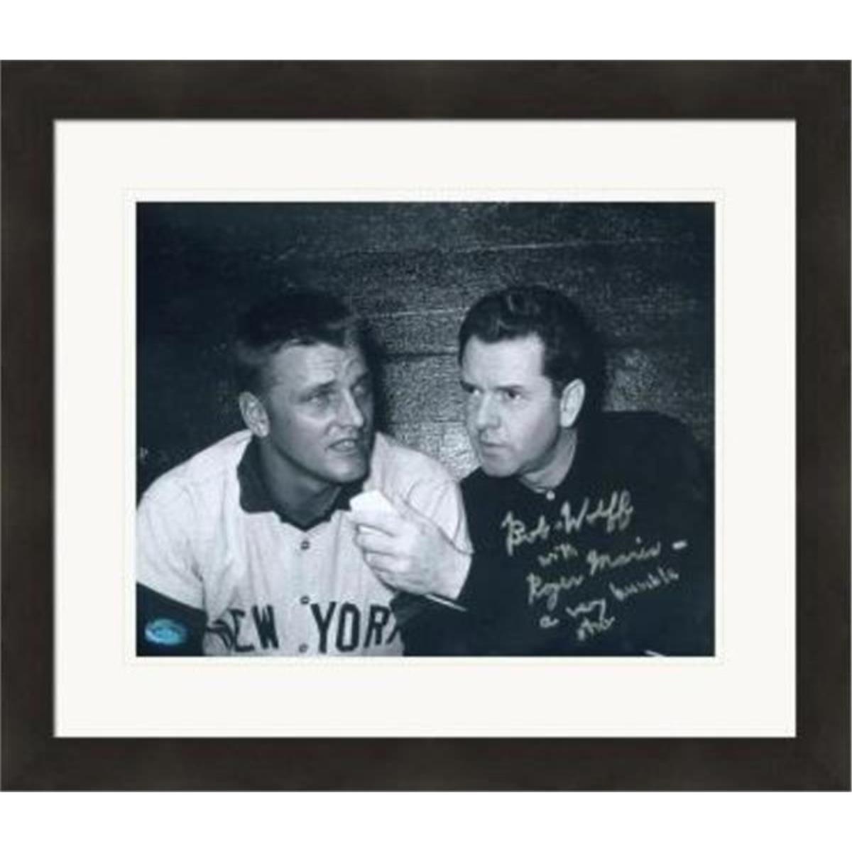 443175 8 x 10 in. Bob Wolff Autographed SC3 Matted & Framed Photo