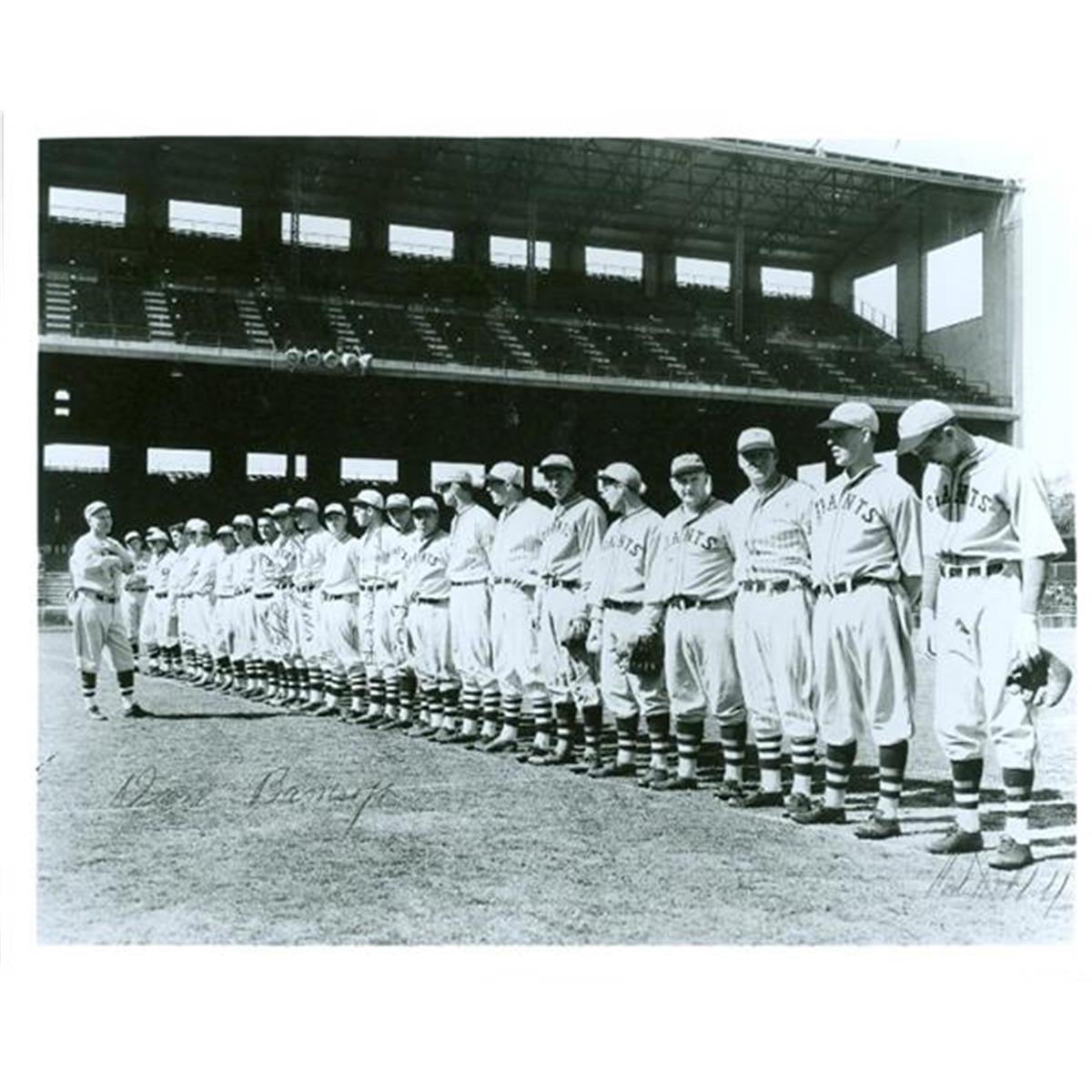 8 x 10 in. New York Giants 1937Classic Unsigned Photo Frame