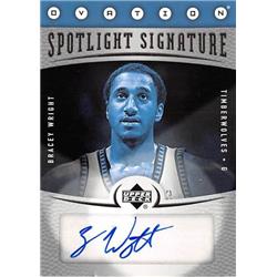 Picture of Autograph Warehouse 444509 Minnesota Timberwolves 2006 Upper Deck Spotlight Rookie SSWR Bracey Wright Autographed Basketball Card