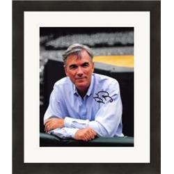 454854 8 x 10 in. Oakland Athletics Billy Beane Autographed SC2 Matted & Framed Photo