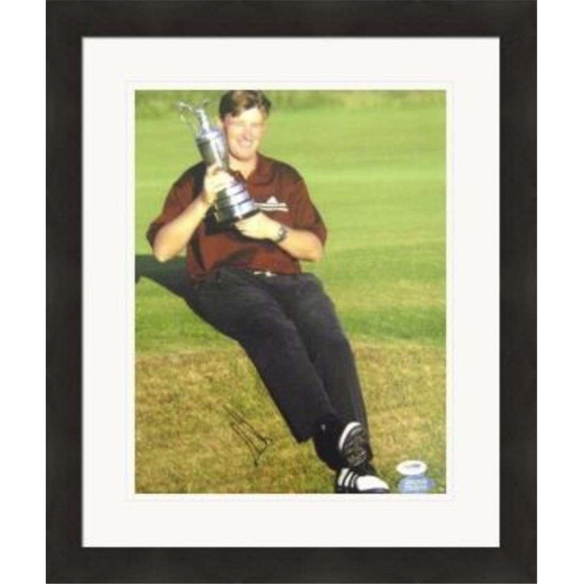 Picture of Autograph Warehouse 454905 11 x 14 in. Ernie Els Autographed A1-PSA Matted & Framed Photo