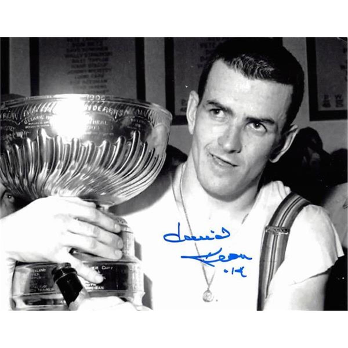 Picture of Autograph Warehouse 454890 8 x 10 in. Dave Keon Autographed Photo No. SC9 for Toronto Maple Leafs Hockey Hall of Fame