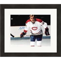 Picture of Autograph Warehouse 465268 8 x 10 in. Guy Lafleur Autographed Photo No. SC12 Matted & Framed for Montreal Canadiens Hall of Famer