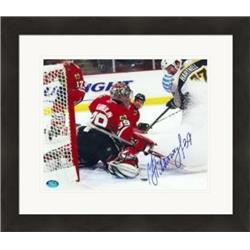 Picture of Autograph Warehouse 432635 8 x 10 in. Nikolai Khabibulin Autographed Photo No. SC1 Matted & Framed for Chicago Blackhawks
