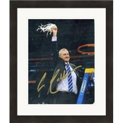 Picture of Autograph Warehouse 432357 8 x 10 in. Jim Calhoun Autographed Photo No. SC17 Matted & Framed for University of Connecticut Huskies Basketball Coach