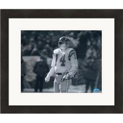 Picture of Autograph Warehouse 432479 8 x 10 in. Dan Fouts Autographed Photo No. SC5 Matted & Framed for San Diego Chargers