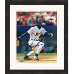 432625 8 x 10 in. Lance Johnson Autographed Photo No. SC1 Matted & Framed for New York Mets 1996 Nl All Star