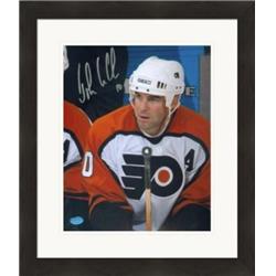 Picture of Autograph Warehouse 432710 8 x 10 in. John Leclair Autographed Photo No. SC4 Matted & Framed for Philadelphia Flyers