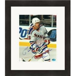 Picture of Autograph Warehouse 432731 8 x 10 in. Pat Lafontaine Autographed Photo Inscribed US Olympic Team Matted & Framed for New York Rangers