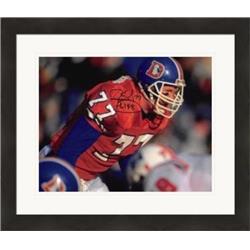 Picture of Autograph Warehouse 432948 8 x 10 in. Karl Mecklenburg Autographed Photo No. 7 Matted & Framed for Denver Broncos