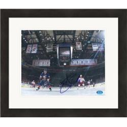 Picture of Autograph Warehouse 443145 8 x 10 in. John Tavares Autographed Photo No. SC15 Matted & Framed for New York Islanders